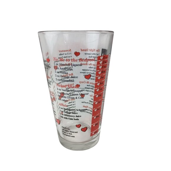 Bachelorette No Regrets Girl's Night Out Recipe Tumbler Glass 18 Recipe - Picture 5 of 7